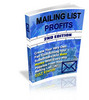 Thumbnail *NEW* MAILING LIST PROFITS! Master Resale Rights Included.