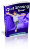 Thumbnail *NEW* Quit Snoring Now - Take Back Your Nights  With Master Resale Rights