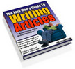 Thumbnail The Lazy Mans Guide To Writing Articles ! Master Resale Rights Included.