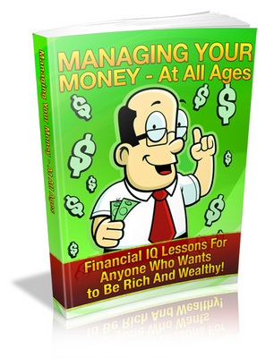 Product picture Hot! Managing Your Money For All Ages With MRR