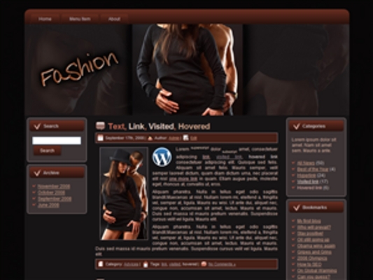 Product picture Fashion Website Template Vol 2 