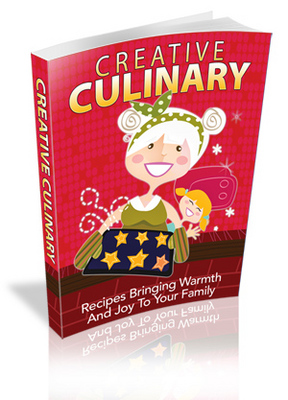 Product picture Creative Culinary eBooks Master Resale Rights