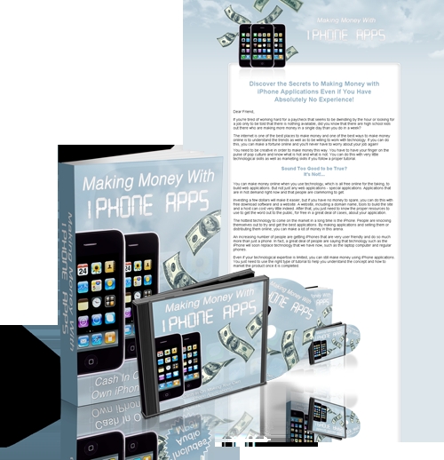Product picture Making Money With iPhone Apps (Audio MP3 Inlcuded!) +MRR