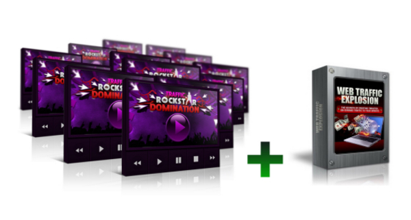 Product picture Hot! Traffic Rockstar Domination With Resell Rights
