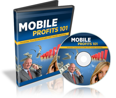 Product picture Hot! Mobile Profits 101! 6 Part Video Course + Resell Rights