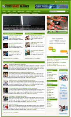 Product picture Video Games Blog Package + Resale Rights