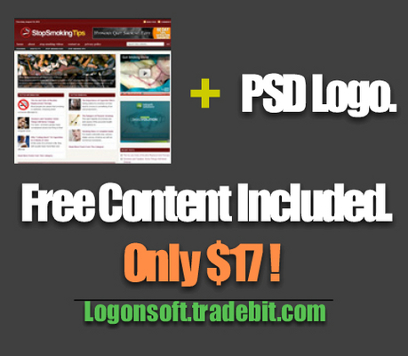 Product picture Hot! Stop Smoking Blog Package + Resell Rights