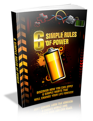 Product picture High Quality 6 Simple Rules Of Power With MRR