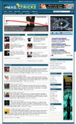 Product picture Magic Tricks Blog Package + Resale Rights