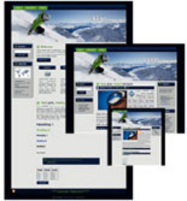 Product picture Skiing Wordpress Theme With MRR