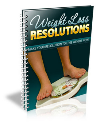 Product picture NEW! Weight Loss Resolutions With PLR*