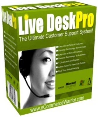 Product picture NEW LIVE DESK PRO The Ultimate Customer Support System with Master Resell Rights