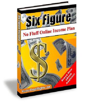 Product picture   **NEW** 6 figure Online Income Plan With Master Resale Rights 