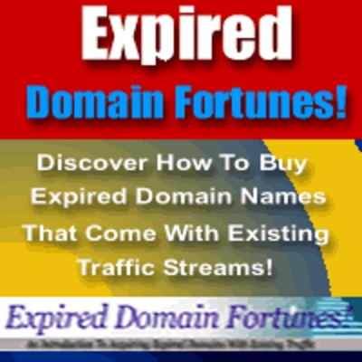 Product picture Expired Domain Fortunes With Master Resale Rights