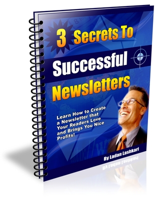 Product picture **NEW** 3 Secrets To Successful Newsletters  With  Master Resale Rights