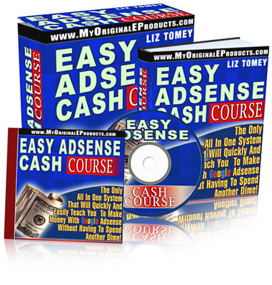 Product picture **NEW**Easy Adsense Cash Course With Master Resale Rights