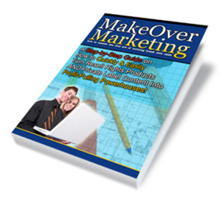 Product picture **NEW** Makeover Marketing With Master Resale Rights