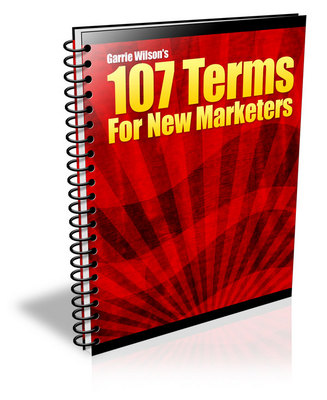 Product picture **NEW** 107 Terms for New Marketers With Master  Resale Rights