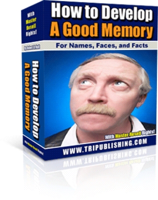 Product picture *NEW* How to Develop a Good Memory  With Master Resale Rights