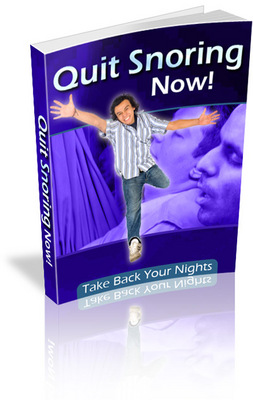 Product picture *NEW* Quit Snoring Now - Take Back Your Nights  With Master Resale Rights