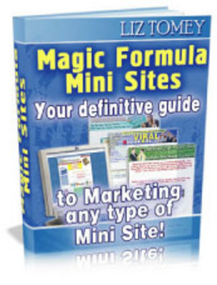 Product picture *NEW* Magic Formula Mini Sites  !Master Resale Rights included.