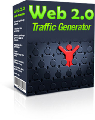 Product picture *NEW* Web 2.0 traffic Generator ! Master Resale Rights included.
