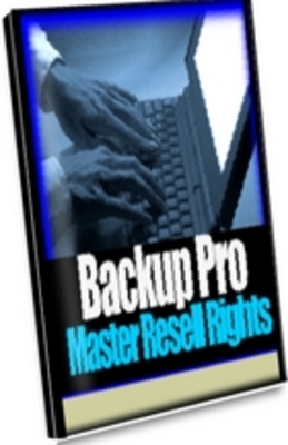 Product picture *NEW* Backup Pro With Master Resale Rights