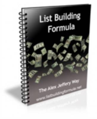 Product picture *NEW* List Building Formula With Private Labels Rights