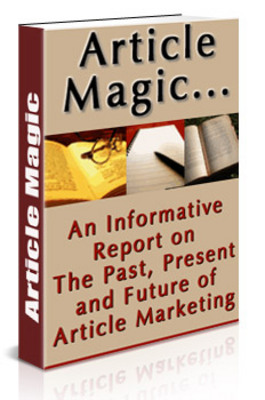 Product picture *NEW* Article Magic Report With Private Labels Rights