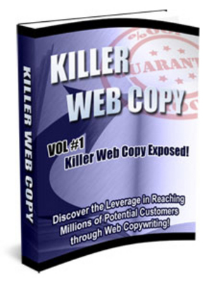 Product picture *NEW* Killer Web Copy  With Private Labels Rights