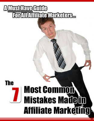Product picture *NEW* 7 Most Common Mistakes Made in Affiliate Marketing  With Master Resale Rights