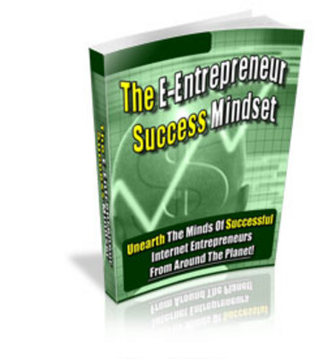 Product picture *NEW* The E-Entrepreneur Success Mindset  With Master Resale Rights