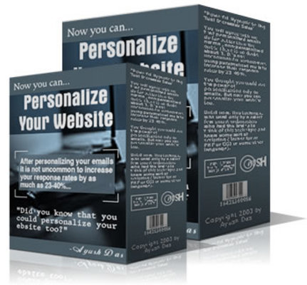 Product picture New Personalize Your Website With Master Resale Rights 