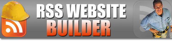 Product picture *NEW* RSS Website Builder With Master Resale Rights