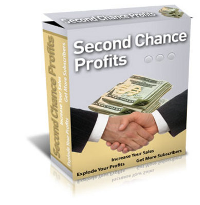Product picture *NEW* Second Chance Profits  With Master Resale Rights