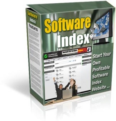 Product picture *NEW* Start Your Own Profitable Software Index Website  WIth Master  Resale Rights