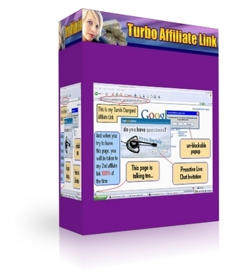 Product picture *NEW* Turbo Affiliate Link Generator  With Master Resale Rights
