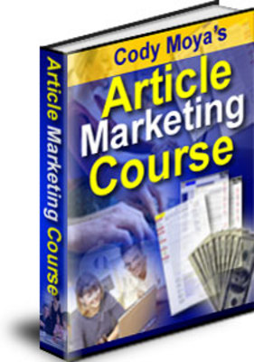 Product picture *NEW* Article Marketing Course  With Master Resale Rights