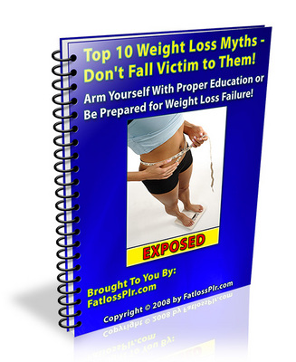 Product picture *NEW* Top 10 Weight Loss Myths  With Master Resale Rights