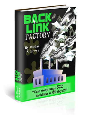 Product picture *NEW*  Backlink Factory  - - Build a network of backlinks ! Resale Rights Included.