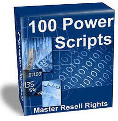 Product picture *NEW* 114 Power Scripts ! Master Resale Rights Included.