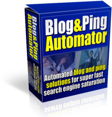 Product picture Blog And Ping Automator  With Resell Rights