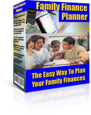 Product picture *NEW* Family Finance Planner  With Resale Rights