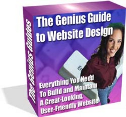 Product picture The Genius Guide To Website Design With Resale Rights