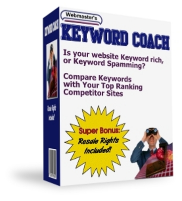 Product picture *NEW* Keyword Coach  With Resale Rights