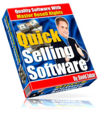Product picture *NEW* Quick Selling Software  With  Resale Rights