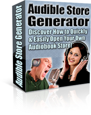 Product picture *NEW* Audible Store Generator with Private Lable Rights 
