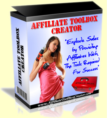 Product picture *NEW*  Affiliate Toolbox Creator With Master  Resale Rights