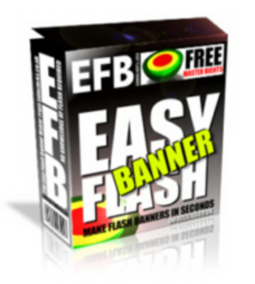 Product picture *NEW* Easy Flash Banner With Master Resale Rights