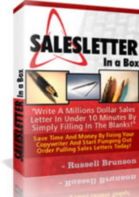 Product picture *NEW*  SalesLetter In A Box  With Private Labels Rights
